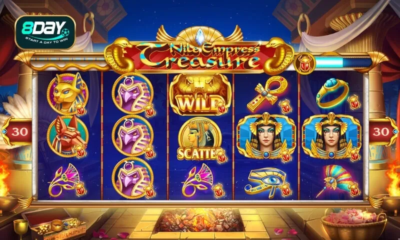 Tựa game quay hũ 8DAY với những phần thưởng siêu hấp dẫn